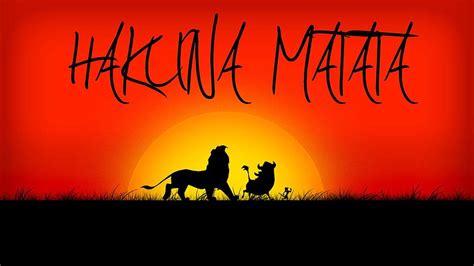 Hakuna Matata Tumblr Hd Wallpaper Pxfuel