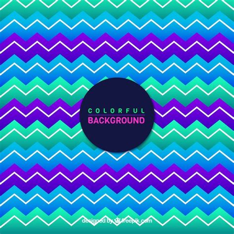 Premium Vector | Zig zag pattern background