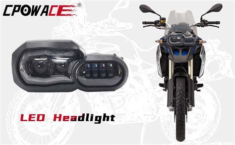 Amazon Cpowace Led Headlight Assembly Drl High Low Beam Compatible