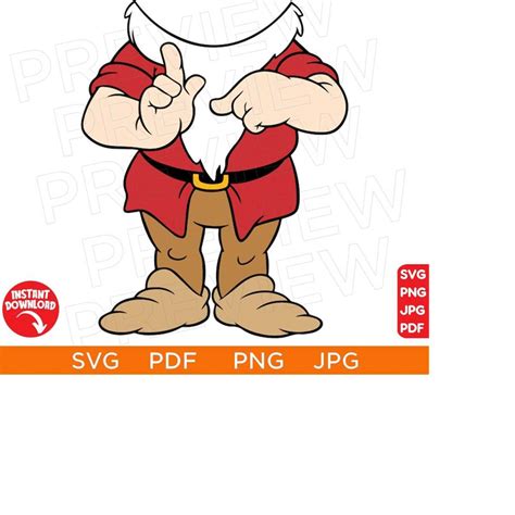 Grumpy Dwarf Svg Snow White Seven Dwarfs Svg Grumpy Dwarfs Inspire Uplift