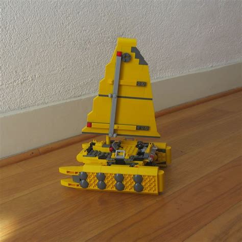 Lego Moc Catamaran By Drosse Rebrickable Build With Lego