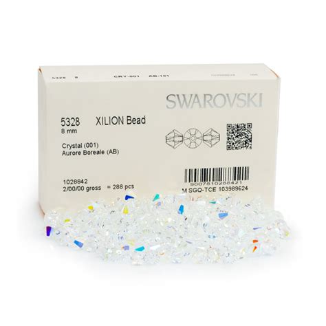 All Swarovski Elements 50 Off Swarovski Crystals 5328 8mm Crystal AB