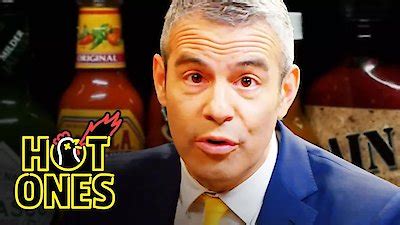Watch Hot Ones Season Episode Andy Cohen Spills The Tea While Eating Spicy Wings Online Now