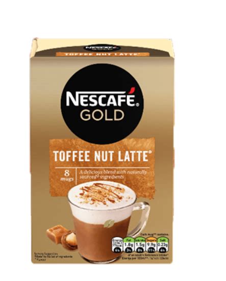 Holdbart Nescafe Toffee Nut Latte 156g