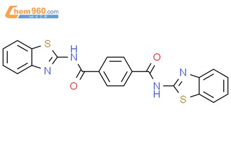 349127 36 2 N N Bis 1 3 Benzothiazol 2 Yl Benzene 1 4 DicarboxamideCAS