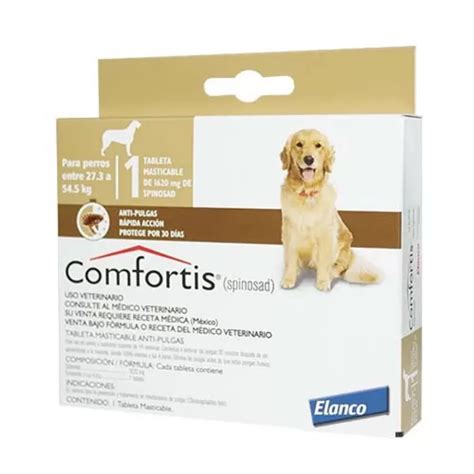 Comfortis Spinosad X Mg Tableta Masticable Anti Pulgas Cafe