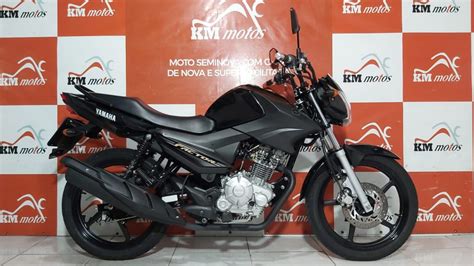 Yamaha YBR 125I Factor ED BlueFlex 2023 Preta KM Motos Sua Loja De