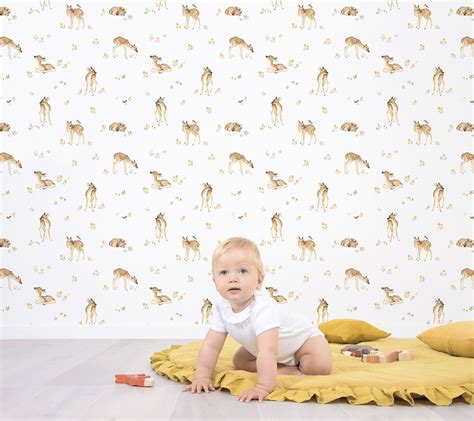 Fawn Wallpaper Sample | Silk Interiors Wallpaper Australia