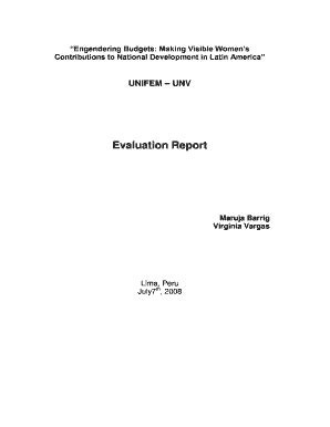 Fillable Online Gate Unwomen Evaluation Of FAO S Role And Work Related