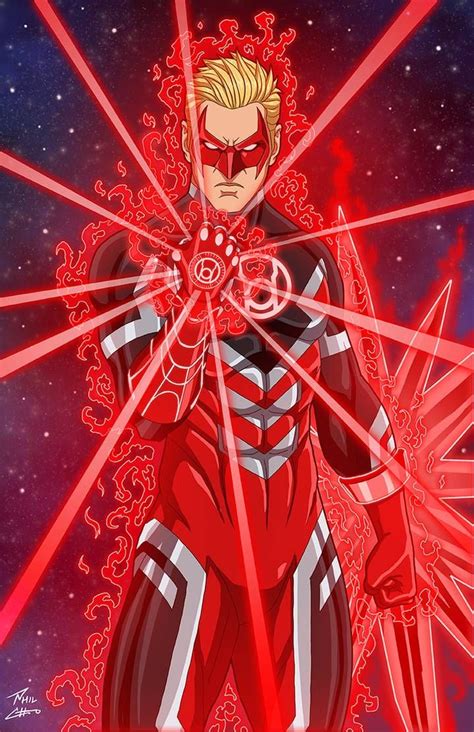 The Red Lantern Oc Commission By Phil Cho On Deviantart Red Lantern