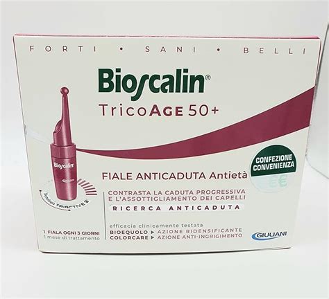 BIOSCALIN TRICOAGE 50 DONNA 10 Fiale Anticaduta 1 MESE DI