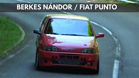 Berkes Nándor Fiat Punto Turbo Sopia Net Hegyiszlalom 2022