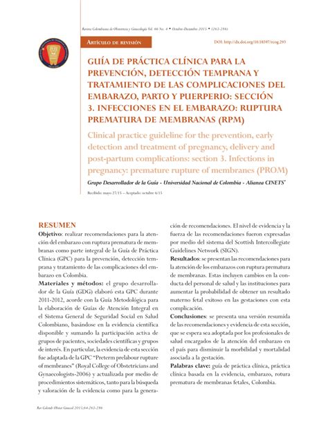 PDF Guía de práctica clínica para la prevención detección temprana y