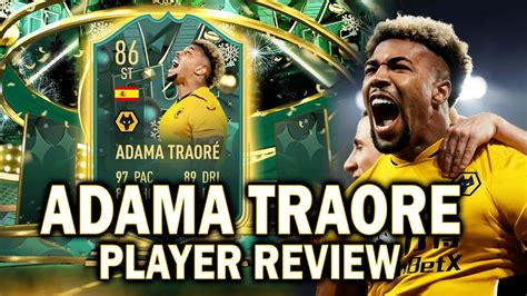 WINTER WILDCARD ADAMA TRAORE REVIEW FIFA 23 YouTube