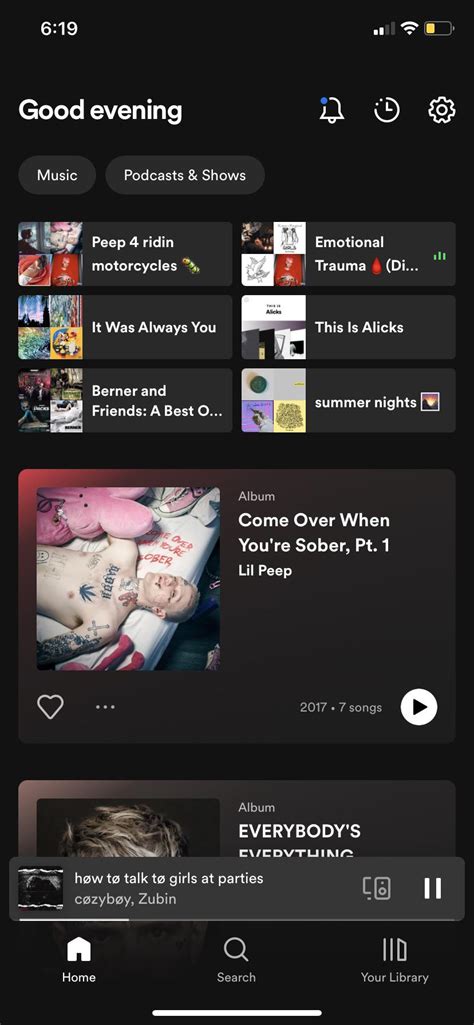 Fuck Spotify For Moving The Recommended New Release Spot I Thought There Was New Peep Out R