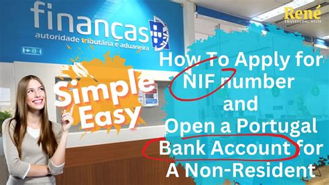 How To Apply For NIF No Open A Portugal Bank Account For Non