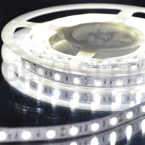 Cinta LED SMD5050 IP68 12V 12W m Frío 1200 lm m 60 LED m 5m SEC