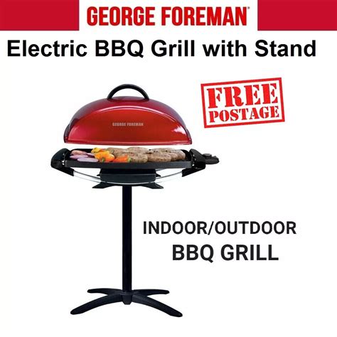 George Foreman Electric Bbq Grill