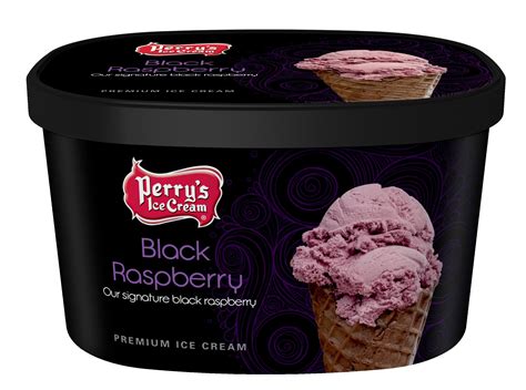 Perry S Black Raspberry 1 5 Qt Ice Cream