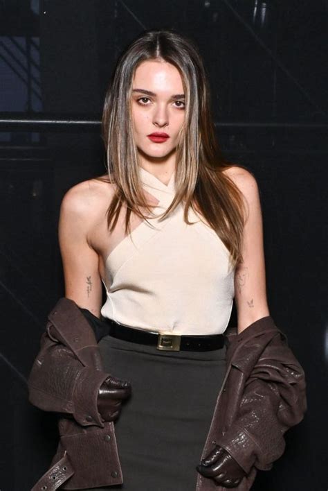 CHARLOTTE LAWRENCE At Saint Laurent Womenswear Spring Summer 2024 Show