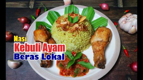 Cara Mudah Bikin Nasi Kebuli Ayam Beras Lokal ‖ Resep Nasi Kebuli