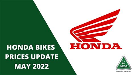 Honda Motorcycle Prices In Pakistan Increased From May Incpak