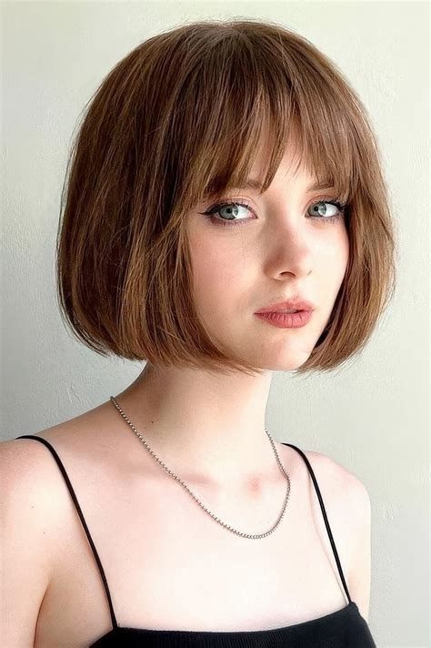 96 Coolest Short Bob Haircuts With Bangs Styleoholic