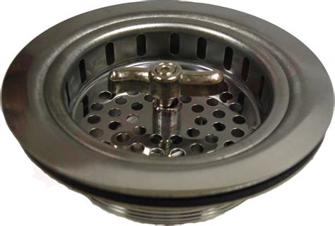 ULN432A Master Plumber Kitchen Sink Twist N Lock Basket Strainer