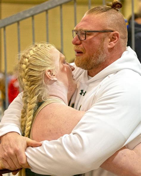 Recent Pic Of Brock Lesnar Hugging His Daughter Mya Lesnar Rwrasslin