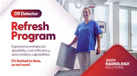 Enroll In The Dr Detector Refresh Program Agfa Radiology Solutions