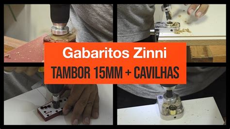 GABARITO PARA MINIFIX 15mm CAVILHAS LINHA 47 ZINNI YouTube