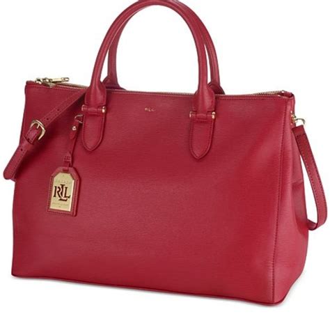 Ralph Lauren Bags Nwt Lauren Rl Newbury Double Zip Satchel Poshmark