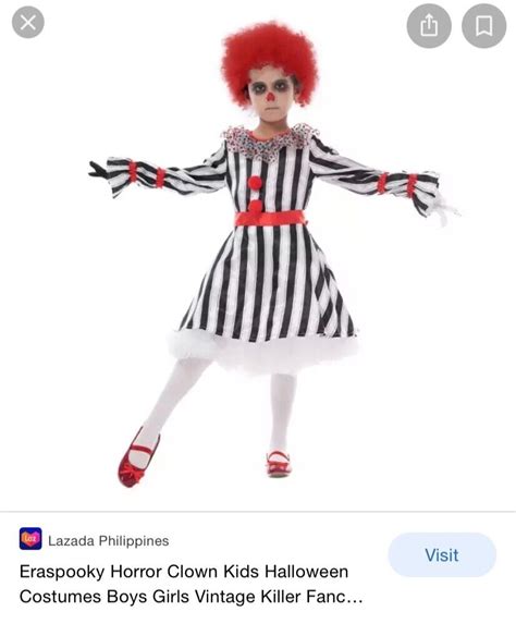 scary clown costume - Gem