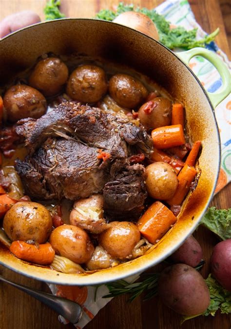 Old Fashioned Pot Roast Two Lucky Spoons