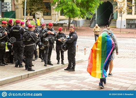 Lgbtq Pride Parade In Kyiv Editorial Stock Image Image Of Escort