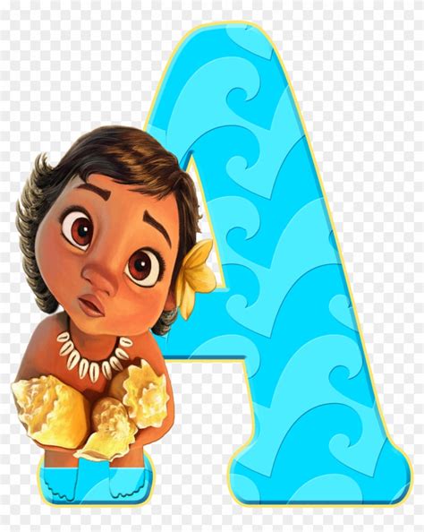 Baby Moana Svg File For Free