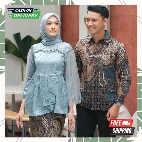 Jual Setelan Kebaya Kopel Stelan Kabaya Kondangan Bj Tunangan Kekinian