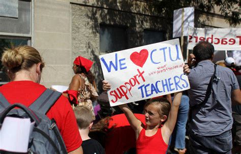 Chicago Teacher's Union Officially On Strike - The Black Youth Project