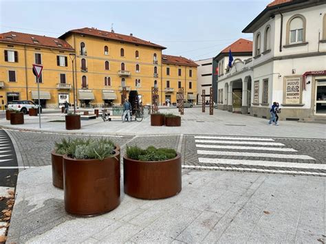 Piazza Cameroni Proseguono I Lavori Di Restyling Prima Treviglio