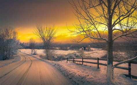 Bing Snow Sunset Wallpapers Wallpaper Source For Free Awesome