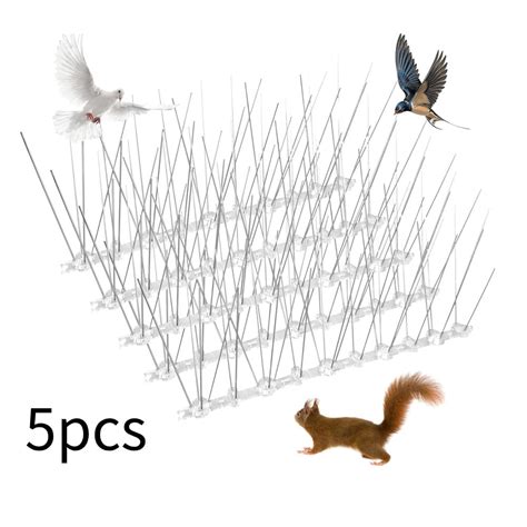 Bird Spikes Pre Assembled For Pigeons Birds Cover Durable Bird Spikes