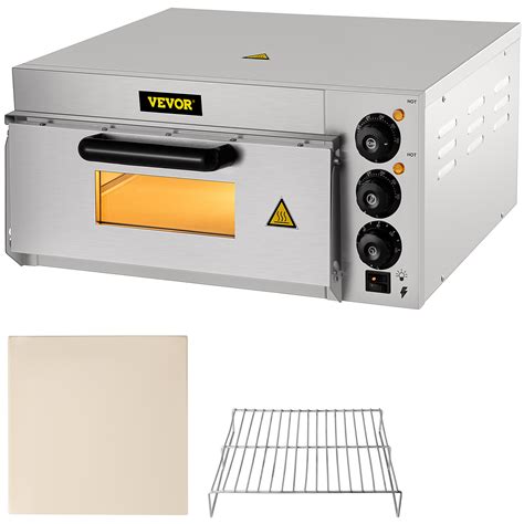 Vevor Commercial Countertop Pizza Oven Electric Pizza Oven For 14