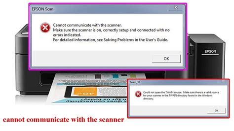 Cannot Communicate With The Scanner Scanner Cannot Communicate