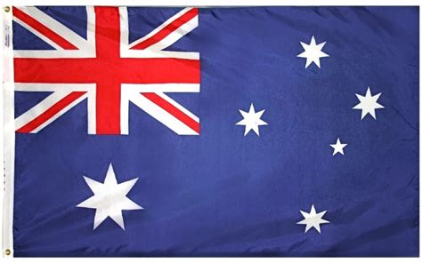 Buy 2 x 3' Nylon Australia Flag | Flag Store USA