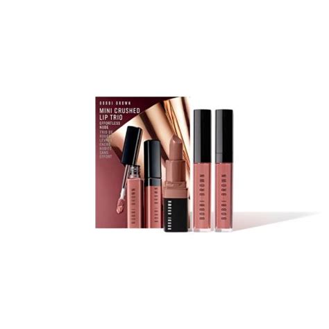 Mini Crushed Lip Trio Effortless Nude mini唇部套装 Effortless Nude 30 00