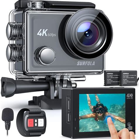 Action Camera K Fps Touch Screen Wifi Mp Eis Stabilization