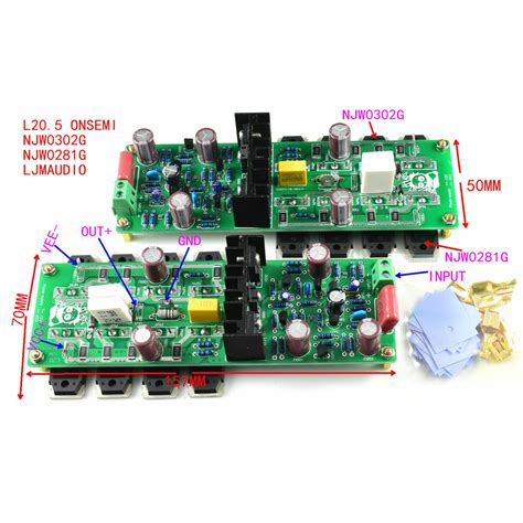 Pair L Onsemi Njw G Njw G Power Amplifier Board W R