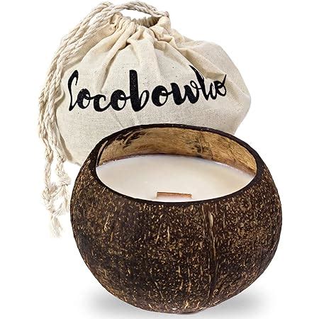 Amazon Coconut Scented Candle Made With Real Coconut Shell For