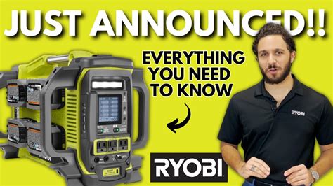 Portable Power For Refrigerators Tvs More Ryobi V One