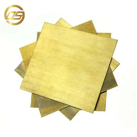 Cz121 Brass Sheet Quanshuo Metal Materials